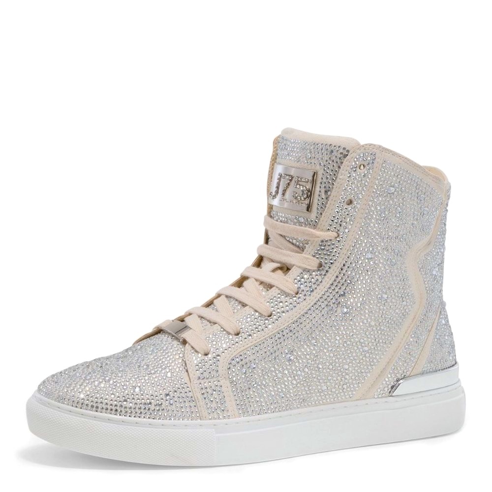 Men's J75 by Jump Sestos Off White High Top Fashion Sneakers NWT
